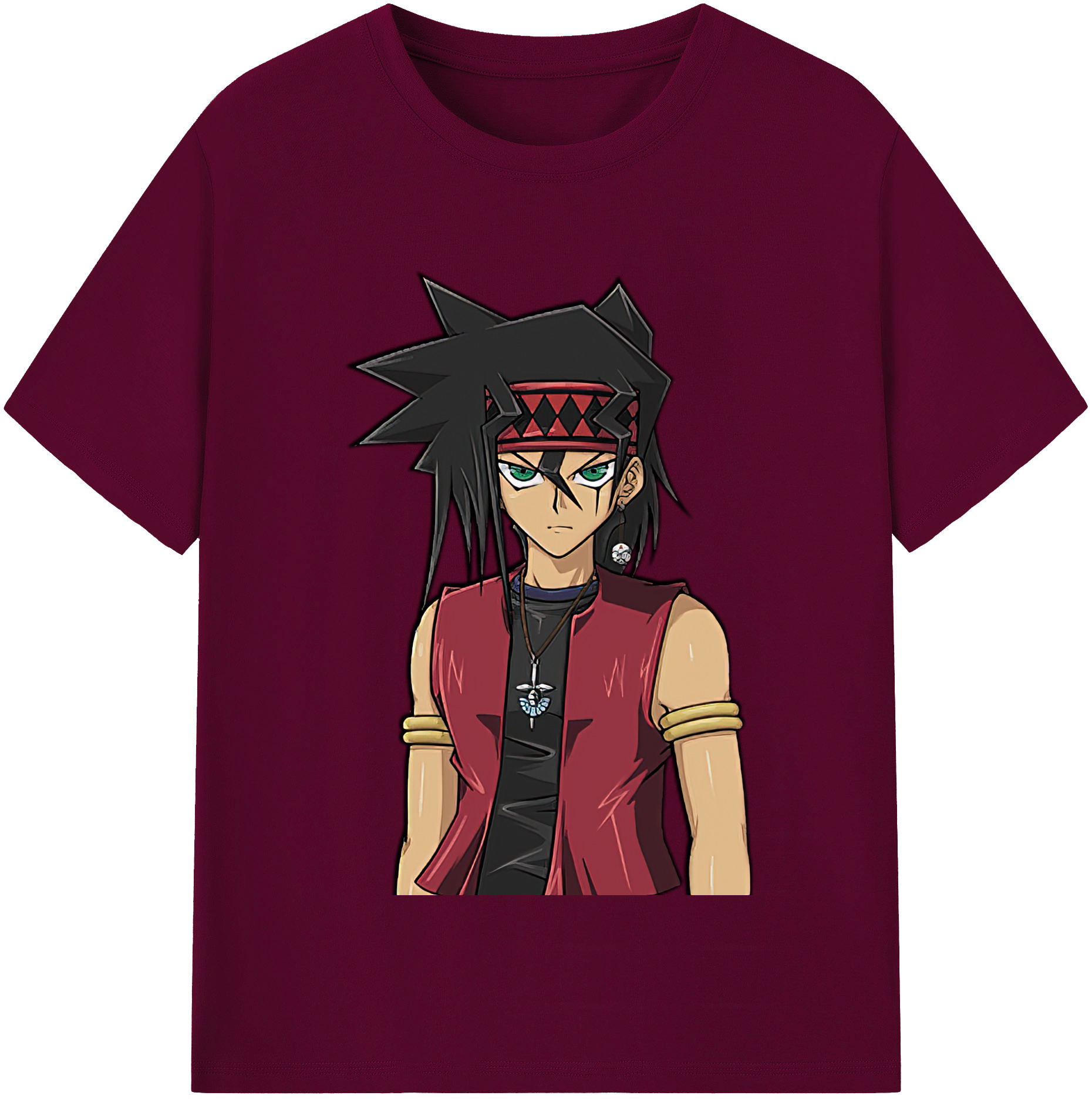 （画像用） 遊☆戯☆王 Yu-Gi-Oh! レディースカジュアルプリントTシャツ（綿100％）